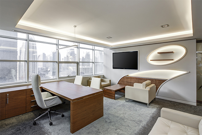 modern private office